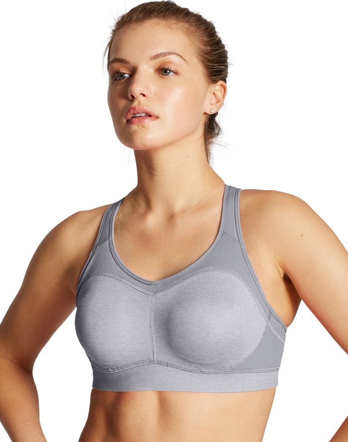 Champion Womens Sports Bra NZ - The Distance Underwire 2.0 Grey ( 2514-FBZTJ )